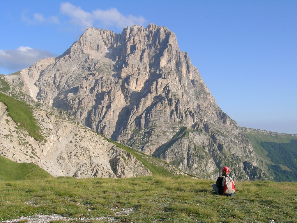 Il Gran Sasso e le orchidee - il mio omaggio al Gigante dellAppennino.